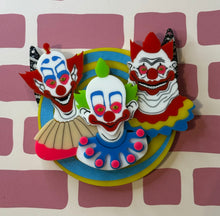 Load image into Gallery viewer, Killer Klowns Insert (Will require an interchangeable necklace plate to be wearable)