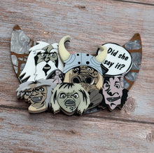 Load image into Gallery viewer, Did she say it? Insert (Will require a Necklace Plate to be wearable)