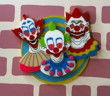 Load image into Gallery viewer, Killer Klowns Insert (Will require an interchangeable necklace plate to be wearable)