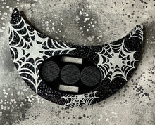 Load image into Gallery viewer, Glitter Web Small or Large Interchangeable Necklace Plate - Made to Order