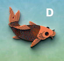 Load image into Gallery viewer, Koi Brooch