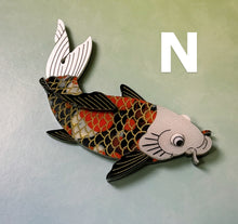 Load image into Gallery viewer, Koi Brooch