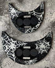 Load image into Gallery viewer, Glitter Web Small or Large Interchangeable Necklace Plate - Made to Order