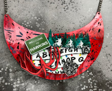 Load image into Gallery viewer, Welcome to Hawkins Insert (Will require a interchangeable Necklace plate to be wearable)