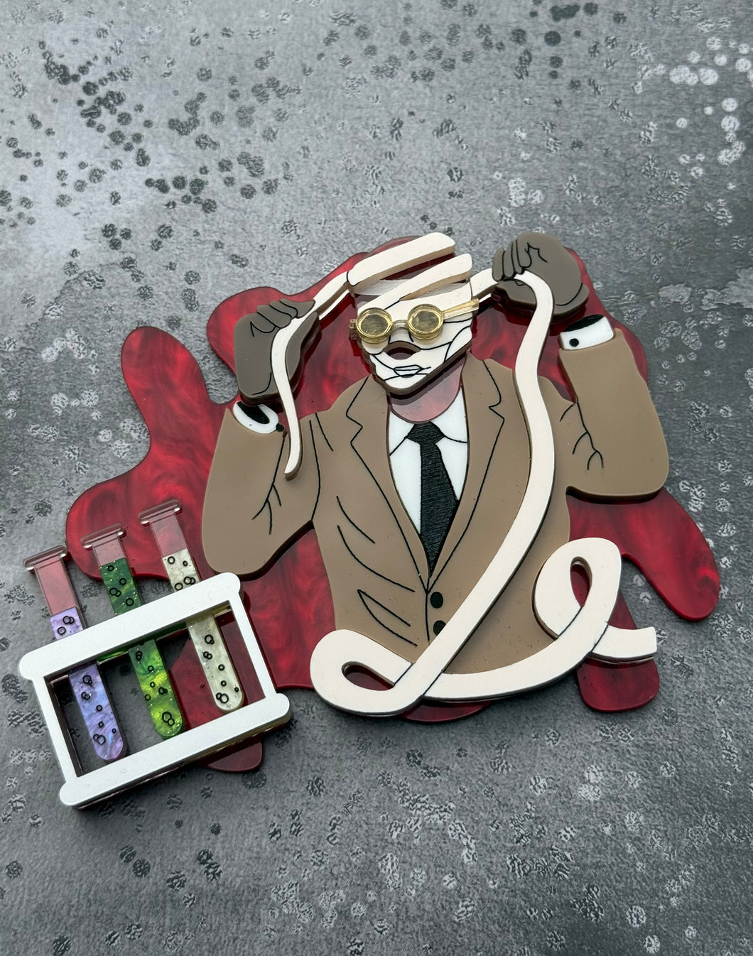 Invisible Man Insert (Will require an Interchangeable Necklace Plate to be wearable)