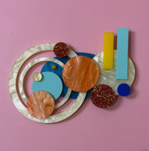 Load image into Gallery viewer, Geo Insert (Will require an interchangeable Necklace plate to be wearable)