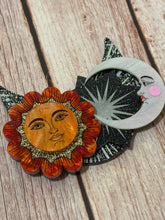 Load image into Gallery viewer, Sun &amp; Moon insert (Will require an interchangeable necklace plate to be wearable)