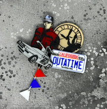 Load image into Gallery viewer, Outatime Brooch