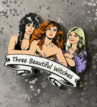 Load image into Gallery viewer, PRE ORDER - 3 Beautiful Witches Brooch
