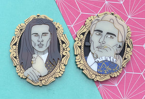 Lestat & Louis Brooches Set