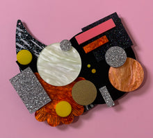 Load image into Gallery viewer, Geo Insert (Will require an interchangeable Necklace plate to be wearable)