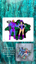 Load image into Gallery viewer, PRE ORDER - Evil Warriors insert (Will require an interchangeable necklace plate to be wearable)