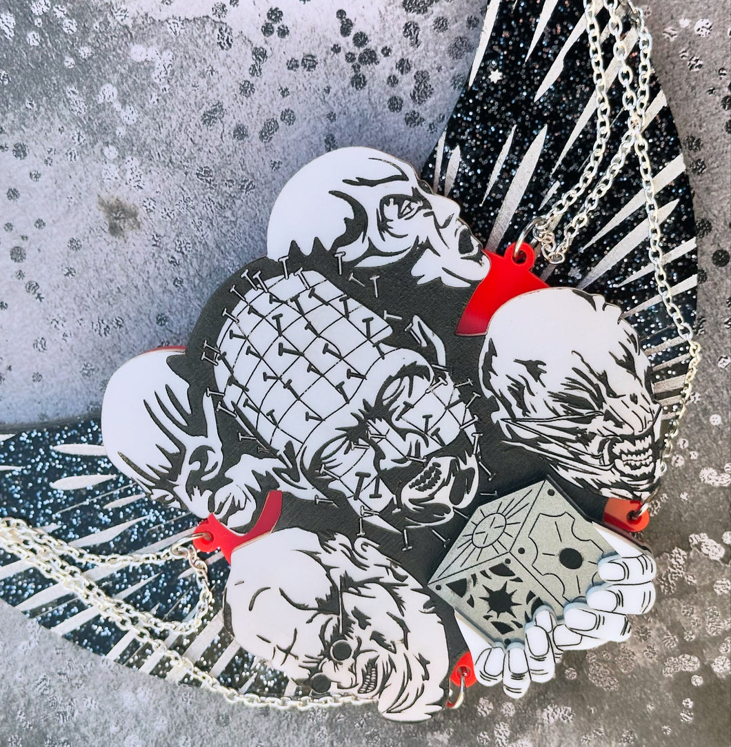 Cenobites Insert (Will require an interchangeable necklace plate to be wearable)