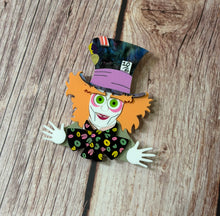 Load image into Gallery viewer, Seconds Mad Hatter Brooch