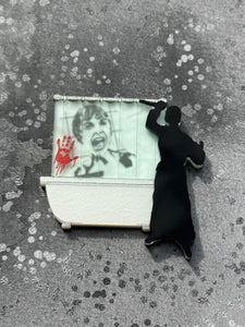 Shower Scene Brooch