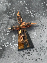 Load image into Gallery viewer, Burning Blades Brooch