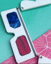Load image into Gallery viewer, VAULT - 3D Retro Glasses Necklace