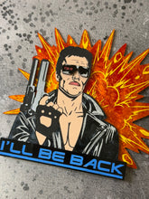 Load image into Gallery viewer, I’ll be back! Interchangeable Insert or Wall Art