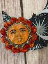 Load image into Gallery viewer, Sun &amp; Moon insert (Will require an interchangeable necklace plate to be wearable)