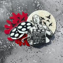 Load image into Gallery viewer, Master of Suspense Insert (Will require an Interchangeable Necklace Plate to be wearable)