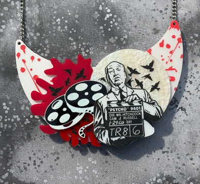 Master of Suspense Insert (Will require an Interchangeable Necklace Plate to be wearable)