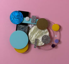 Load image into Gallery viewer, Geo Insert (Will require an interchangeable Necklace plate to be wearable)