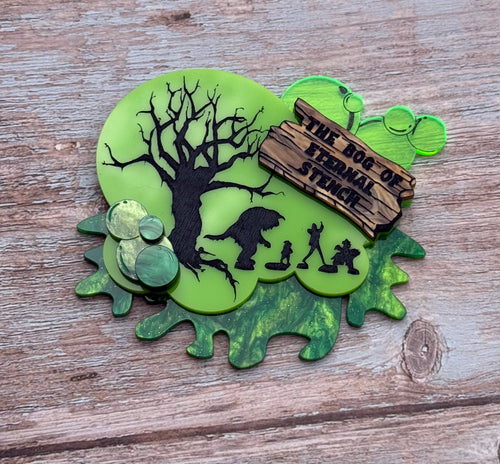 The Bog of Eternal Stench Insert (Will require a Necklace Plate to be wearable)