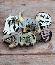Load image into Gallery viewer, Did she say it? Insert (Will require a Necklace Plate to be wearable)