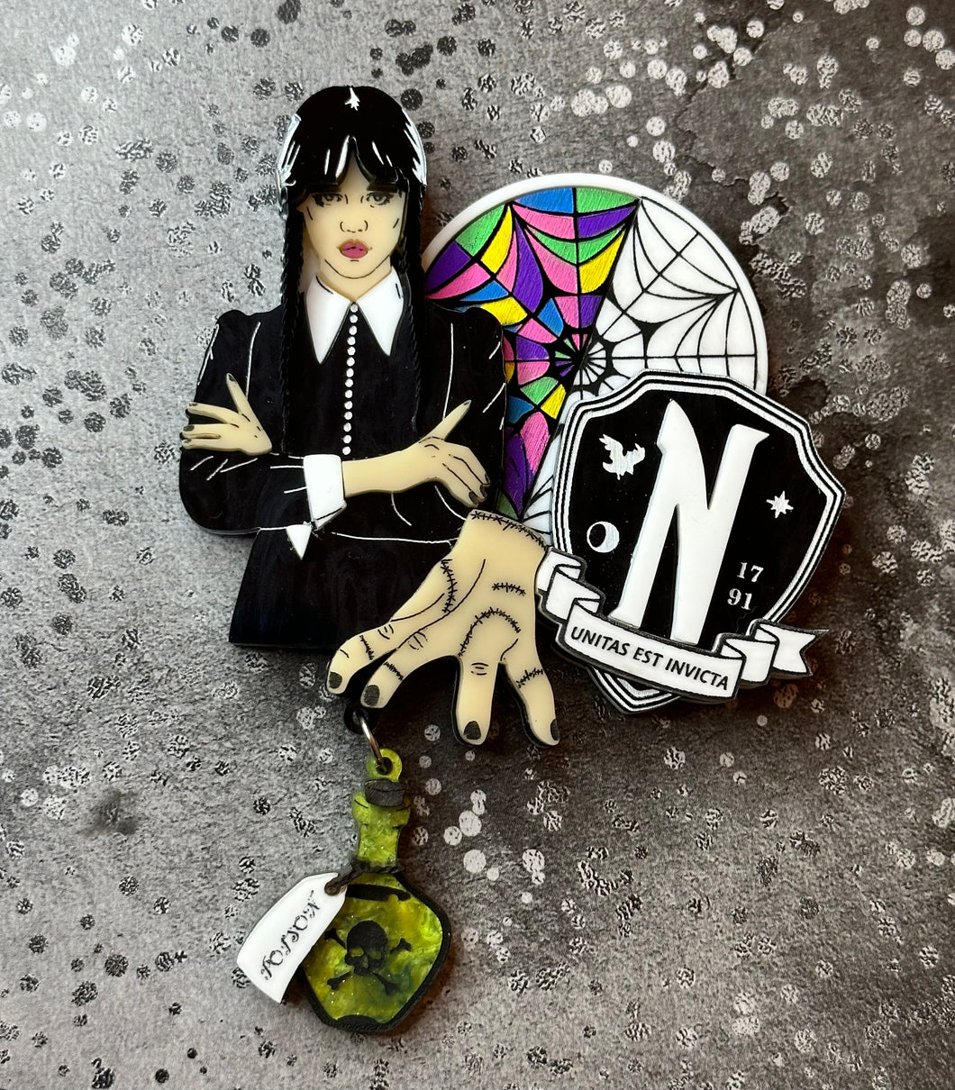Full of Woe Brooch