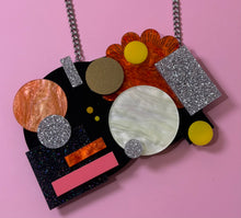 Load image into Gallery viewer, Geo Insert (Will require an interchangeable Necklace plate to be wearable)