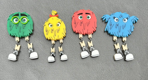 Fry Guy Brooches