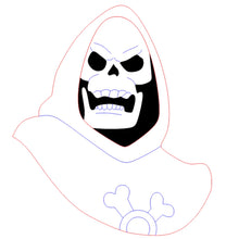 Load image into Gallery viewer, Skeletor Wall Art