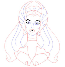 Load image into Gallery viewer, Princess of Power Wall Art