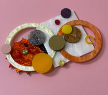 Load image into Gallery viewer, Geo Insert (Will require an interchangeable Necklace plate to be wearable)