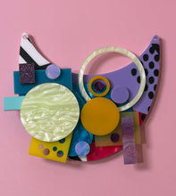 Load image into Gallery viewer, Geo Insert (Will require an interchangeable Necklace plate to be wearable)