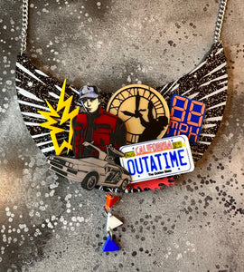 Outatime Insert (Will require a interchangeable Necklace plate to be wearable)