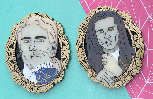 Lestat & Louis Brooches Set