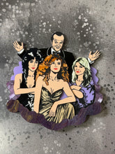 Load image into Gallery viewer, PRE ORDER - 3 Beautiful Witches, one lucky Devil Insert (Will require an interchangeable necklace plate to be wearable)