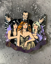 Load image into Gallery viewer, PRE ORDER - 3 Beautiful Witches, one lucky Devil Insert (Will require an interchangeable necklace plate to be wearable)