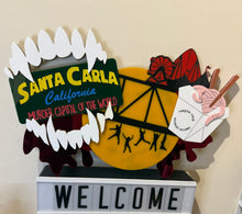 Load image into Gallery viewer, Santa Carla Interchangeable Insert or Wall Art