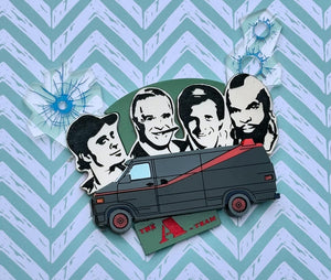 Maybe you could hire the A team Insert (Will require an interchangeable necklace plate to be wearable)