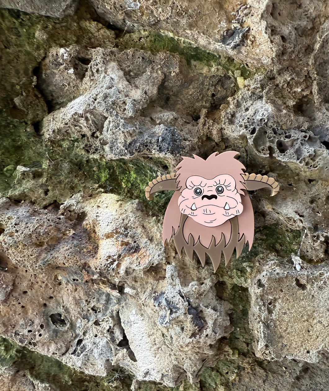 Ludo Brooch