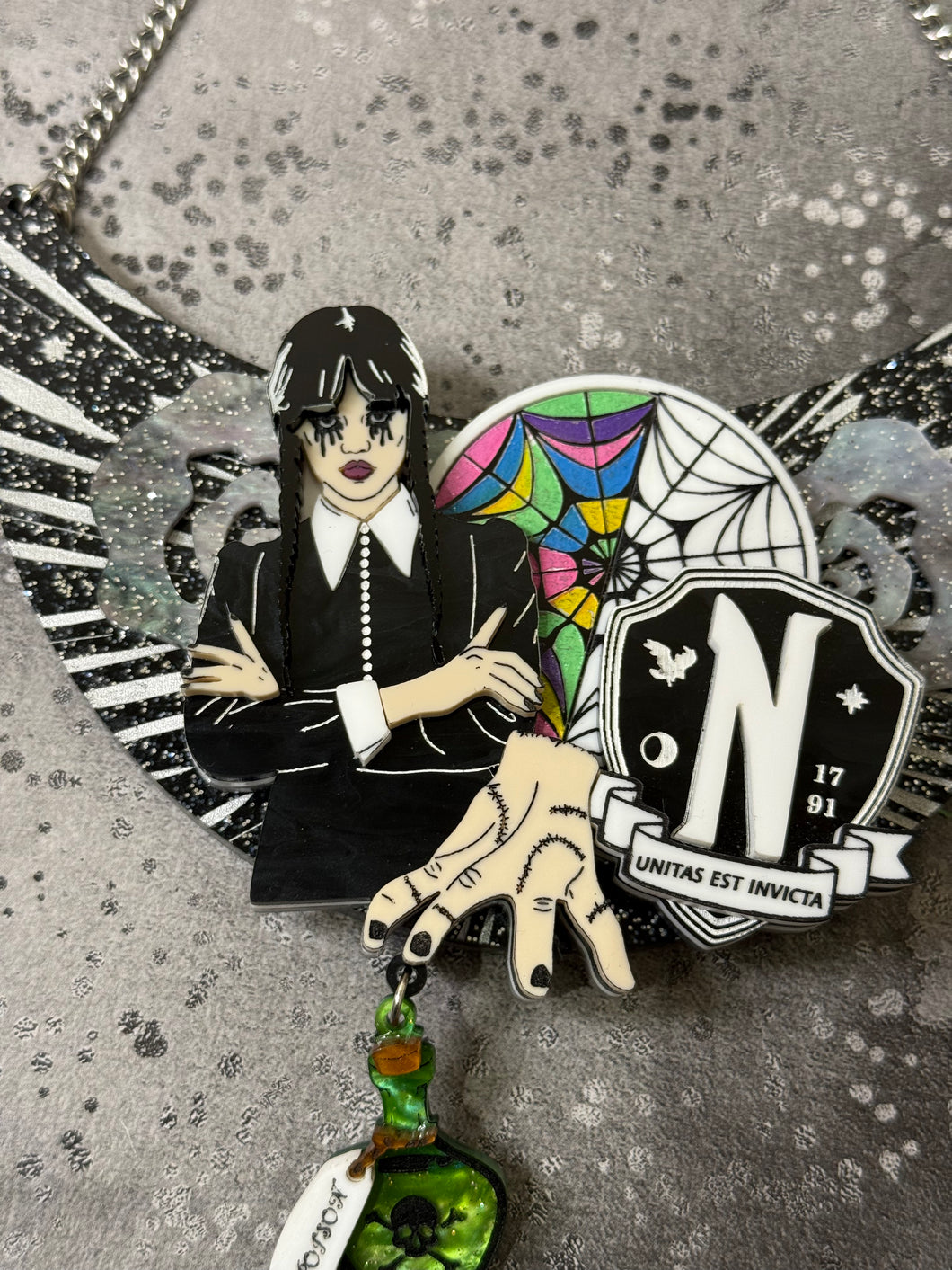 Full of Woe Insert (Will require Interchangeable Necklace Plate to be wearable)