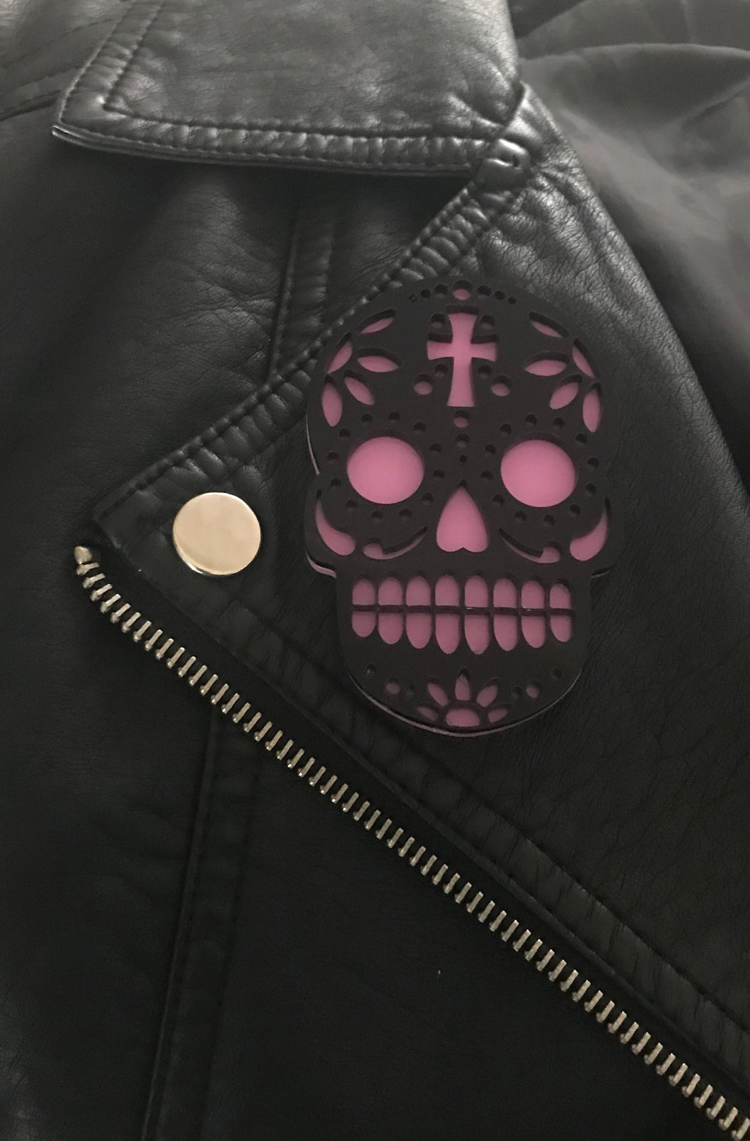 Day of the Dead Candy Skull Necklace