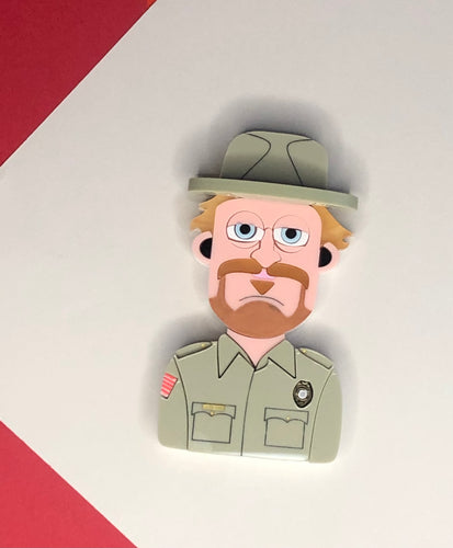 Hopper Brooch